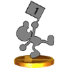 SSB4 Trophy MrGame&WatchAlt 3DS