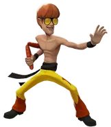 Kung Food Shaggy (Rare, 800 Gleamium) - This Variant is based on Bruce Lee.