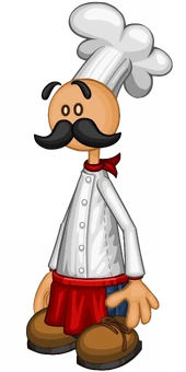 Papa Louie, the titular character of the series.