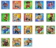 All cards representing the Final Fight series