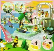 Promotional image for Lego Paradisa, showing many sets.