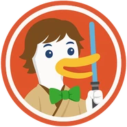 Dax as Luke Skywalker