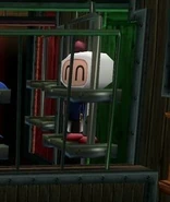 The Bomberman costume.