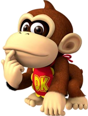 Mario Baseball Baby DK