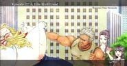 Page 2 artwork resembling the style of the Street Fighter II intro
