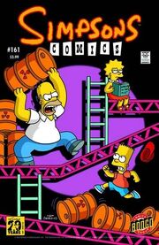 Simpsons comic 161 cover
