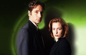 A Scully and Mulder