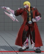 Ken's costume with the Easter Egg code