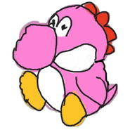 Pink Yarn Yoshi