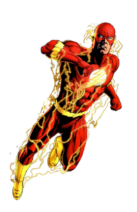 A The Flash Character