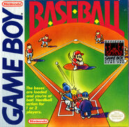 Baseball american cover, featuring Mario.