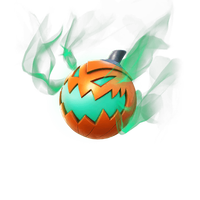 Pumpkin Bomb Back Bling