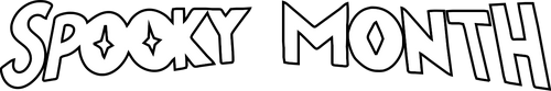 Spooky Month Logo New
