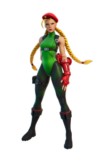 Hershuar on X: Fortnite Cammy with the Poki Dance #StreetFighter