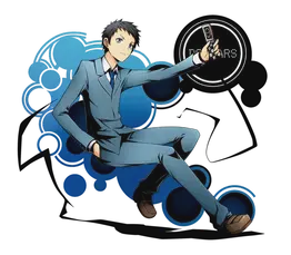 Mikado Ryuugamine, the protagonist of the series.