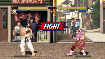 Street Fighter Online: mouse generation was an online browser