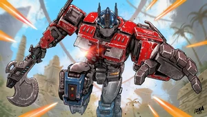 Optimus Prime Loading Screen