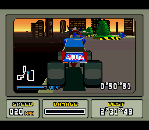 Did anyone have Stunt Race FX? : r/snes