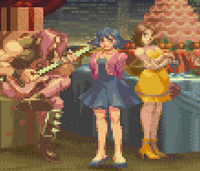 SFA2 darkstalkers cast