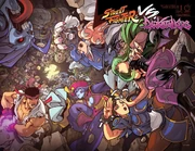 SF VS Darkstalkers cover