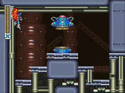 Mega Man X performing the Shoryuken