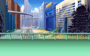 City stage background art