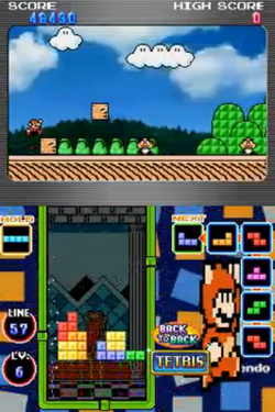 Mario X Tetris, Crossover Wiki