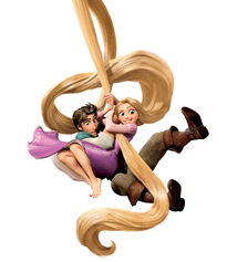 A flynn and rapunzel