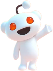 Snoo, the mascot of Reddit