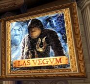 "Las Vegum" poster based on Tekken 4.