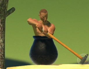 Diogenes - Getting Over It by Bennett Foddy - Finished Projects - Blender  Artists Community
