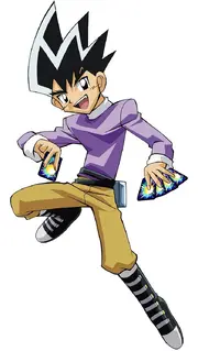 Shobu Kirifuda, the original protagonist of Duel Masters.
