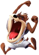 Tune Squad '96 (Rare, Tier 1 in the Season 1 Battle Pass) - This Variant is based off of Taz' jersey outfit from Space Jam.