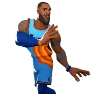 Salsa Dance (Epic, 500 Gleamium) - This Emote references a 2021 commercial for Mountain Dew's Rise Energy drinks, in which LeBron is briefly seen instructing a salsa dancing class.