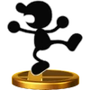 SSB4 Trophy MrGame&Watch