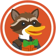 Dax as Rocket Raccoon