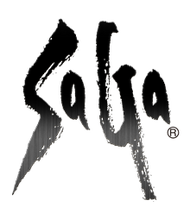 SaGa text logo