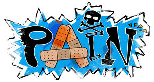 A pain logo
