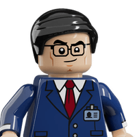 Clark Kent Fortnite (LEGO)