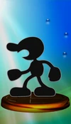 SSBM Trophy 059 Mr Game & Watch Smash1