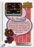 Card N01 - Ice Climber (back)