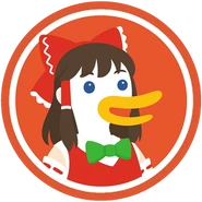 Dax as Reimu Hakurei