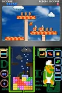 Level 9: Super Mario Bros. World 4-3 / Mushroom Platforms / Super Luigi
