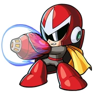 Proto Man in Street Fighter × All Capcom