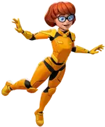 Astronaut Velma (Rare, Tier 1 in the Season 2 Battle Pass) - This Variant appears to be loosely based off of Velma's spacesuit from Scooby-Doo! Moon Monster Madness.