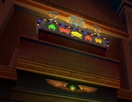 Invaders hieroglyphs