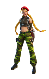 Round 2: Street Fighter's Cammy and Guile Soldier On in Fortnite