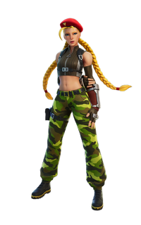 BUS1NESSF0X on X: I seriously didn't have anything better to do, so I did  Cammy's original design. #Fortnite #FortniteArt  / X