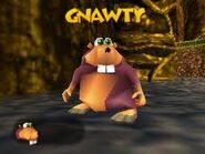 Gnawty the beaver in Banjo-Kazooie.