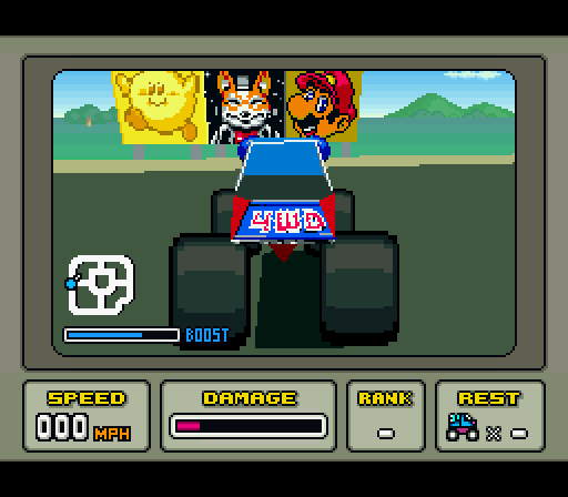 Stunt Race FX, Super Nintendo